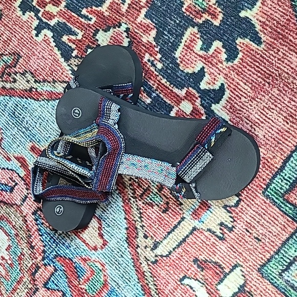 Velcro strapped Shein Sandals - Picture 1 of 2